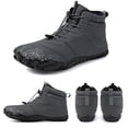 thumbnail image 3 of Zapatos de algodón Zapatos para caminar al aire libre Felpa cálida Impermeable a prueba de viento (39 Gris), 3 of 9