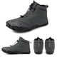 thumbnail image 2 of Zapatos Cálidos Algodón Zapatos Senderismo Al Aire Libre Impermeables Felpa A Prueba Viento (40 Gris), 2 of 9
