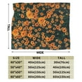 thumbnail image 3 of Kll Fleece Blanket Plush Throw Blanket Daisies,Soft Fuzzy Cozy Flannel Blanket For Couch Sofa Bed.(80"X60"), 3 of 9