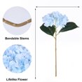 thumbnail image 5 of 5 Pcs Artificial Hydrangea Flower,Elegant Hydrangea Wedding Centerpieces - Lifelike Beauty, 5 of 7