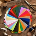 thumbnail image 6 of 26Pcs Iron-On Patches for Clothing Repair, Assorted Colors & Shapes Fabric Mending Kit with Denim, Twill & Cotton, No-Sew Heat Press Adhesive Patch for Jeans and DIY Crafts,3.7" x 4.9", 6 of 6