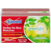 Diamond Greenlight Matches 300 Pieces 2 Count