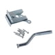 thumbnail image 1 of EU Cerradura de cerrojo de acero galvanizado, cerradura de perno de puerta automática, cerradura de puerta de granero con bloqueo automático, 1 of 5