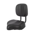 thumbnail image 3 of Asiento de bicicleta con cojín de respaldo de la bicicleta suave de la bicicleta del asiento del asiento del ciclismo de bicicleta Negro, 3 of 8