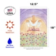 thumbnail image 2 of Toland Home Garden Alleluia Religious Easter Garden Flag Double Sided 12x18 Inch, 2 of 5