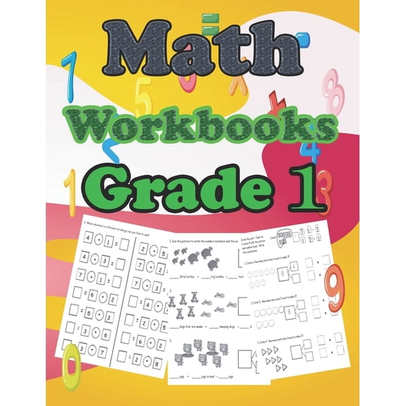 math workbooks grade 1: 100 Pages of Addition, Subtraction and Number Bond Practice Homeschool Kindergarteners Homeschoo, (Paperback)