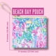 thumbnail image 2 of Bolsa de transporte Lilly Pulitzer Beach Day Pouch resistente al agua, 2 of 8