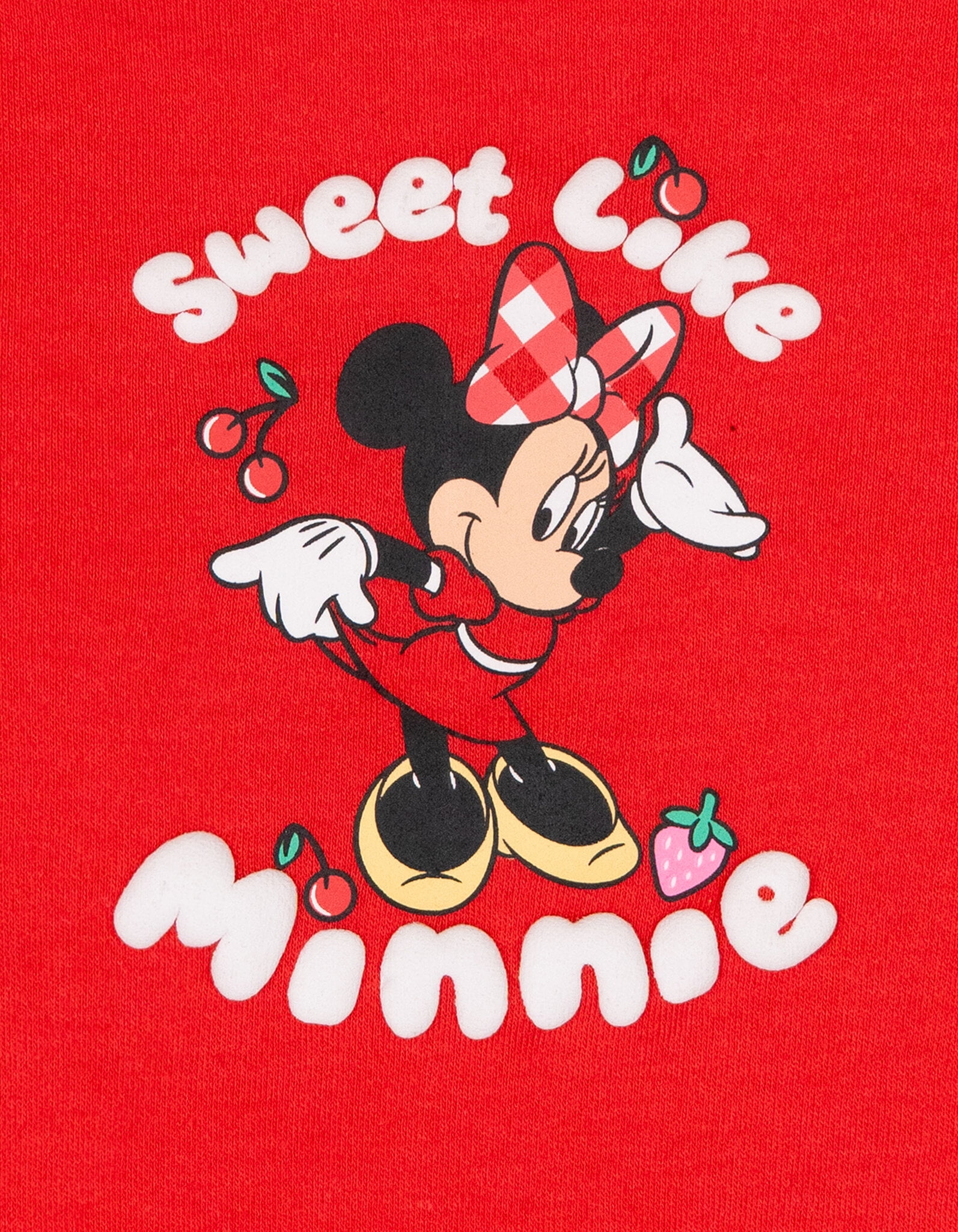 Disney Minnie Mouse Bodysuit, Ruffle Skirt and Headband 3 Piece Outfit Set Gingham Newborn to Infant