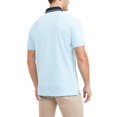 thumbnail image 2 of Polo Tommy Hilfiger de manga corta para hombre - Azul brumoso, 2 of 7