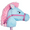 Blue, variant on Spark Create Imagine Plush Riding Stick, Dark Brown Horse for 3 Years and Up