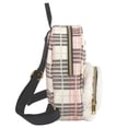 thumbnail image 5 of Jessica Simpson Mini Plush Pocket Plaid Backpack for Women for Going Out, Work, Commuting & Traveling in Plaid Plush, 5 of 12