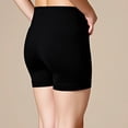 thumbnail image 4 of KPOPLK Girls Yoga Shorts-5" Soft High Waisted Athletic Dance Gymnastics Spandex Volleyball Biker Shorts for Girls 6-14Years,Black,Size 12-13 Years, 4 of 5