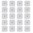 thumbnail image 1 of 5 X 5 cm 20 Tampons Tens à Tiges Autocollants Compatibles avec Beurer Tens Unités Tampons de Remplacement Électrodes Tens Réutilisables SRZ, 1 of 4