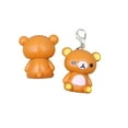 thumbnail image 4 of Kawaii Rilakkuma Easy Bear Keyrings Lazybear Doll Keychains Bag Clothing Puller Phone Rope Necklace Accessories Pendants Gift, 4 of 16