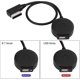 thumbnail image 4 of Cable adaptador USB hembra auxiliar de audio Bluetooth Ami Mdi para coche para A4 A6 Q5 Q7 después de 2009 (1 unidad negro) Z, 4 of 5