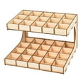 thumbnail image 2 of Tachiuwa 2pcs Craft Pigment Color Paint Ink Shelf Storage Rack Model Stand Organizer, 2 of 9