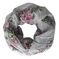 thumbnail image 1 of Peach Couture Adorable Pastel Colored Cherry Blossom Birds Infinity Loop Scarf, 1 of 1