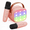 Pink, variant on Mini Karaoke Machine for Kids, Portable Speaker with 2 Wireless Microphones for Singing, Gift for 4-12+ Years Old Girls, Pink