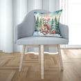 thumbnail image 3 of Merry Christmas Santa Reindeer Antlers Yorkshire Terrier Sleigh Xmas Winter Holiday Pillow Cushion Double Sided Yorkie Dog Lover Gifts Throw Pillow - 00023, 3 of 4