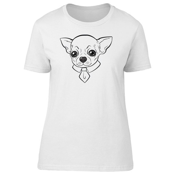 Cute Funny Chihuahua Dog Tee Women's -Image by Shutterstock