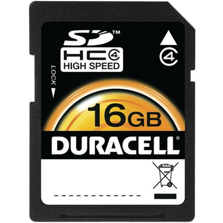 Duracell 16GB Class 10 High-Speed SD Card