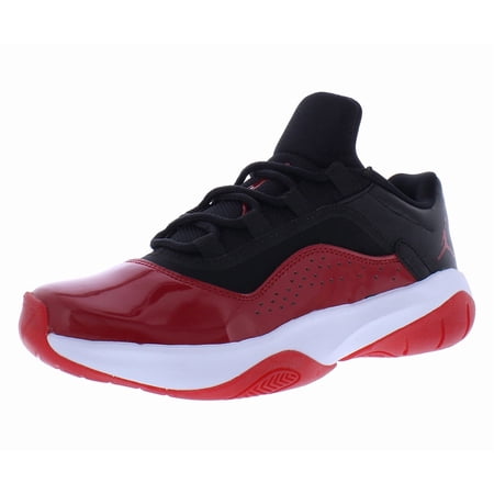 Nike Air Jordan 11 CMFT Low Womens Shoes Size 12, Color: Black/Gym Red/White