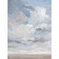 thumbnail image 2 of OToole, Tim 15x18 White Modern Wood Framed Museum Art Print Titled - Sky Blue I, 2 of 4