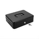 thumbnail image 4 of Caja Registradora de Metal con Cerradura de Llave - Caja Organizadora de Dinero Portátil Tiendas de Conveniencia Tienda Minorista Negro, 4 of 6
