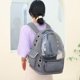 thumbnail image 5 of Mochila Porta Gatos Colco Para Gatos Y Perros Pequeños Bolsa De Transporte Portátil Transparente Ventilada Gris Burbuja Transportadora De Gatos, 5 of 8