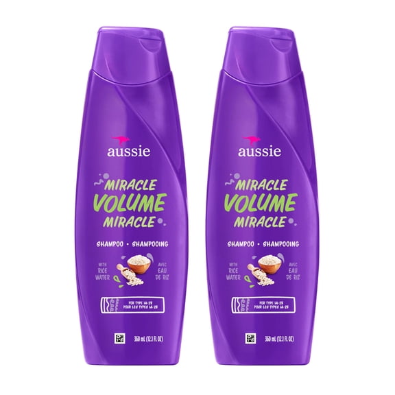 Aussie Shampoo Miracle Volume 12oz (Pack of 2)