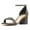 Gray Sparkle, variant on XYD Women Block Mid Heel Sandals Knotted Strap Open Toe Ankle Strap Pumps Daily Dressy Summer Shoes Size 16 Black