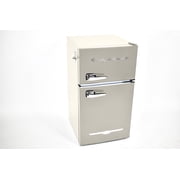 Frigidaire 3.1 Cu. Ft. 2 Door Retro Compact Refrigerator , Built-In Side Bottle Opener, Cream