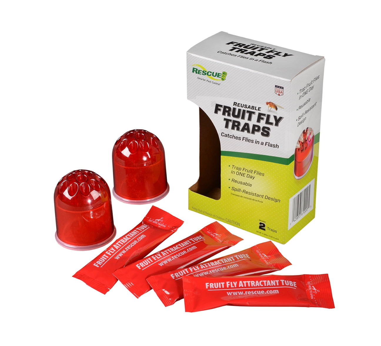 Rescue Granular Indoor Fruit Fly Bait (2-Pack) - Baller Hardware