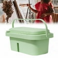thumbnail image 4 of Lavabo de Pinceles de Pintura Perfecl Portátil Con Soporte Cubo de Lavado Verde, 4 of 8
