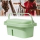 thumbnail image 4 of Lavabo de limpieza de pinceles de pintura, arandela de cepillos de pintura, cubo de lavado de pinceles de artista para niños, Camping, dibujo acrílico Verde, 4 of 8