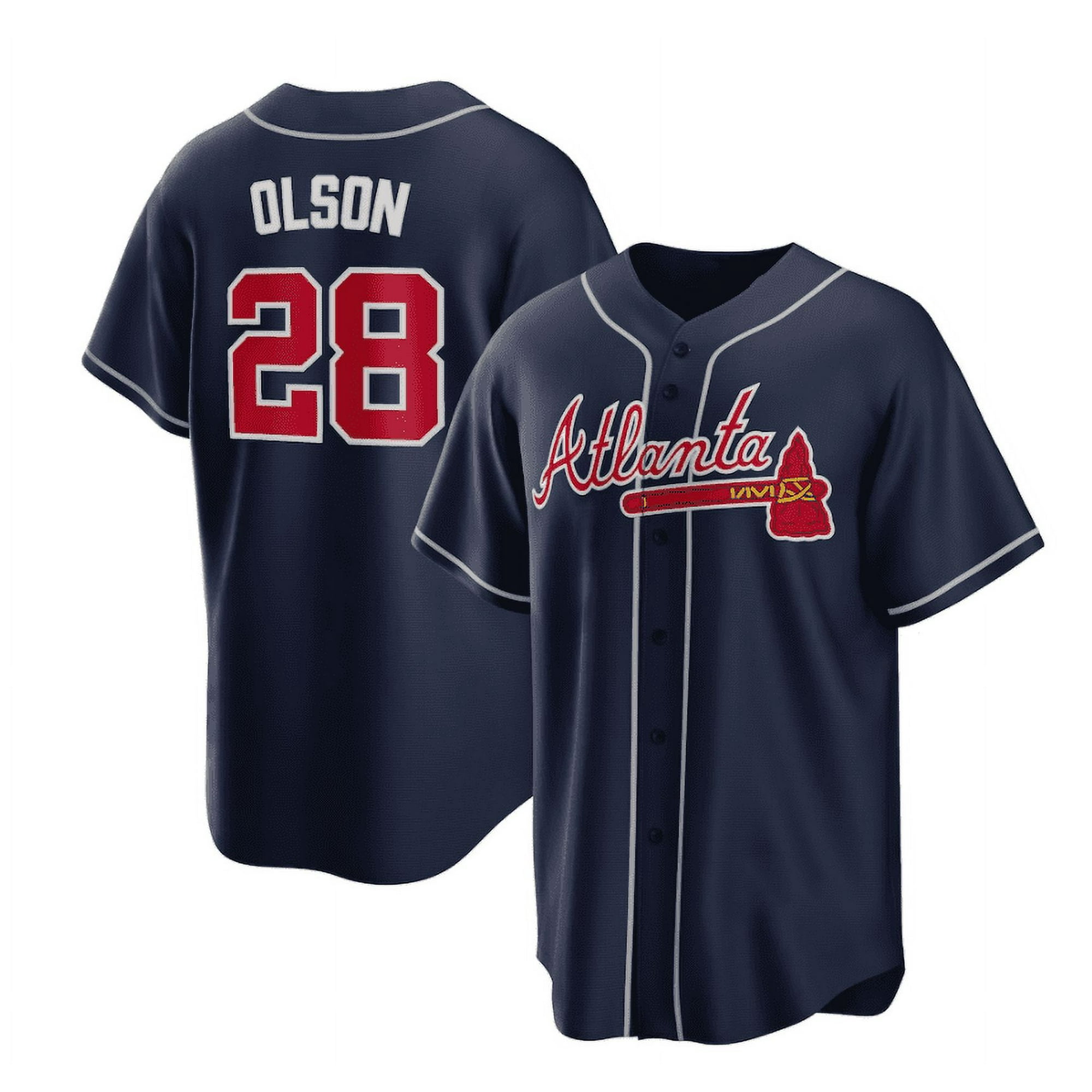 Braves baseball jersey cheap new arrivals