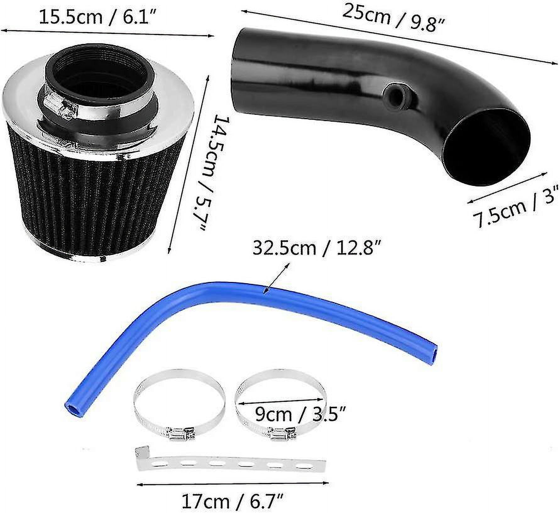 Kit De Inducción De Filtro De Aire Frío Universal ... - Grandado