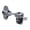 Chrome, variant on NEW - Lightweight Small Post Treble Side Bass Tuning Key (1) - CHROME