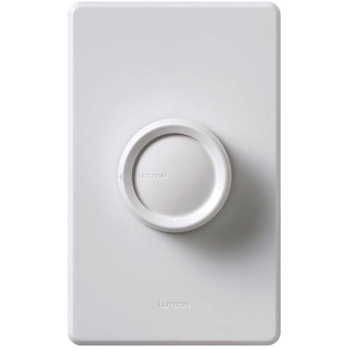 Lutron 3 Way 600W Rotary Push On and Off Dimmer by Lutron