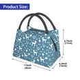 thumbnail image 2 of Disketp Poodle Dog Insulated Bags, Insulated Cooler Bag Totes for Lunch Beach Camping, 2 of 6