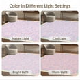 thumbnail image 7 of ODIKA 2'x3' Washable Doormat Non-Slip, Low Pile Pink Galaxy Inspired Tie Dye Pastel Scale Motifs for Entryway, Kitchen, Laundry Room, 7 of 7