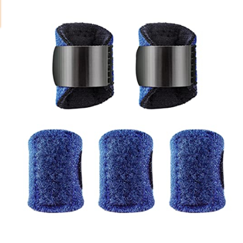 5Pcs Finger Splint Adjustable Trigger Finger Splints Finger Brace Index