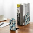 thumbnail image 5 of Pofeuu Butterflys Print Large Bookend Hold Heavy Books- Wood Bookends for Heavy Books Heavy Duty Book Ends Wood Bookends for Office Desk Non-Skid, 5 of 7