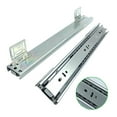 thumbnail image 6 of 2x Drawer Slides Side Mount Ball Bearing Slides, 14 inch Full Extension Guide Glides Runners, 3 Section Drawer Slides Set for Sliding Shelf, 6 of 8