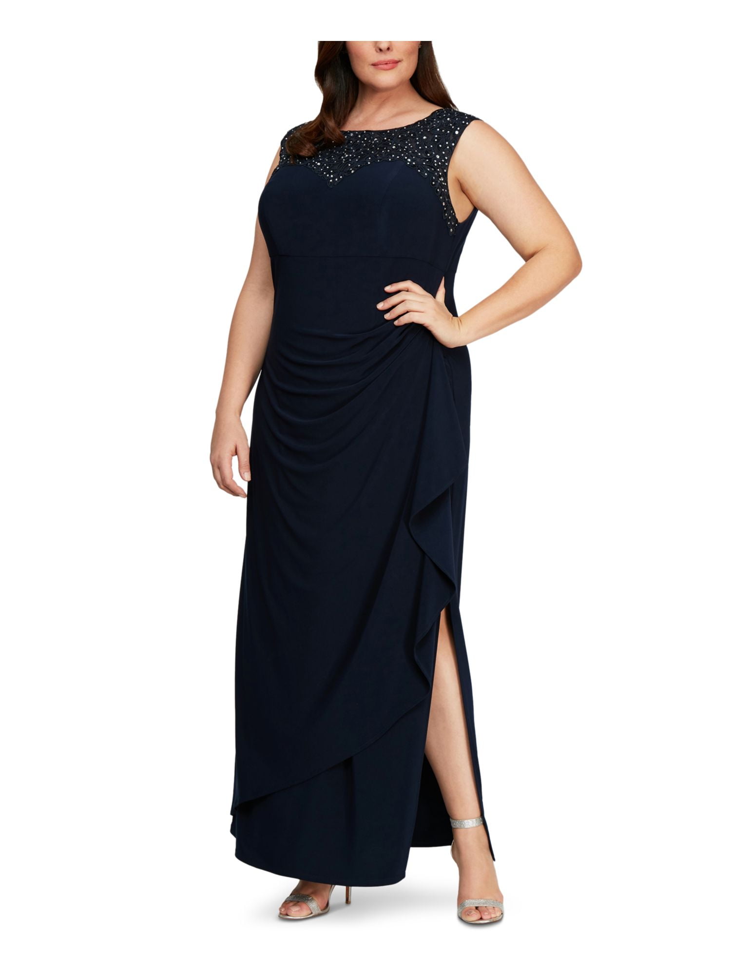 alex plus size evening dresses
