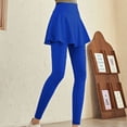 thumbnail image 1 of Pantalones de yoga deportivos de dos piezas para mujer, falda de baile de cintura alta, pantalones de fitness elásticos, pantalones para correr de secado rápido, pantalones de fitness, 1 of 4