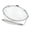 Silver, variant on Women Acrylic Transparent Evening Bags Acrylic Box Purse Clutches with Chain