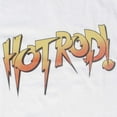 thumbnail image 2 of Roddy Piper Rowdy Hot Rod Wrestling White Adult T-Shirt Tee, 2 of 4