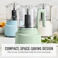thumbnail image 6 of Martha Stewart 3 Cup Electric Food Chopper, 24 oz, Sky Blue, 6 of 15