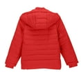 thumbnail image 5 of OGLCCG Quilted Puffer Jacket for Girls Full Zip Long Puffer Coat with Pockets Lightweight Winter Warm Down Jacket with Hood 3-12 Years, 5 of 8